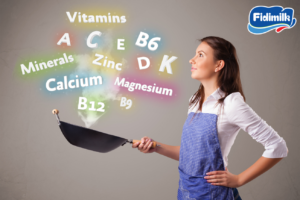 Bổ sung đầy đủ vitamin và khoáng chất